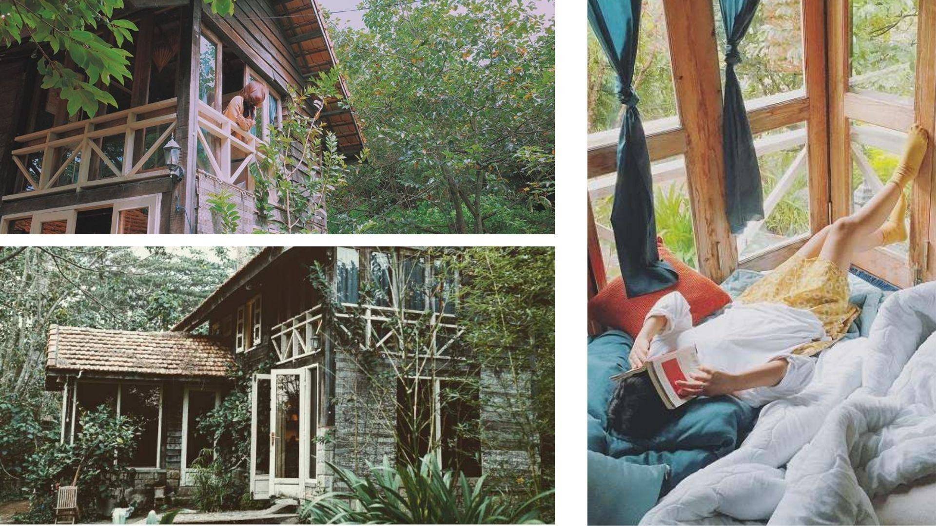 Khung cảnh thơ mộng tại Le Bleu Homestay Đà Lạt