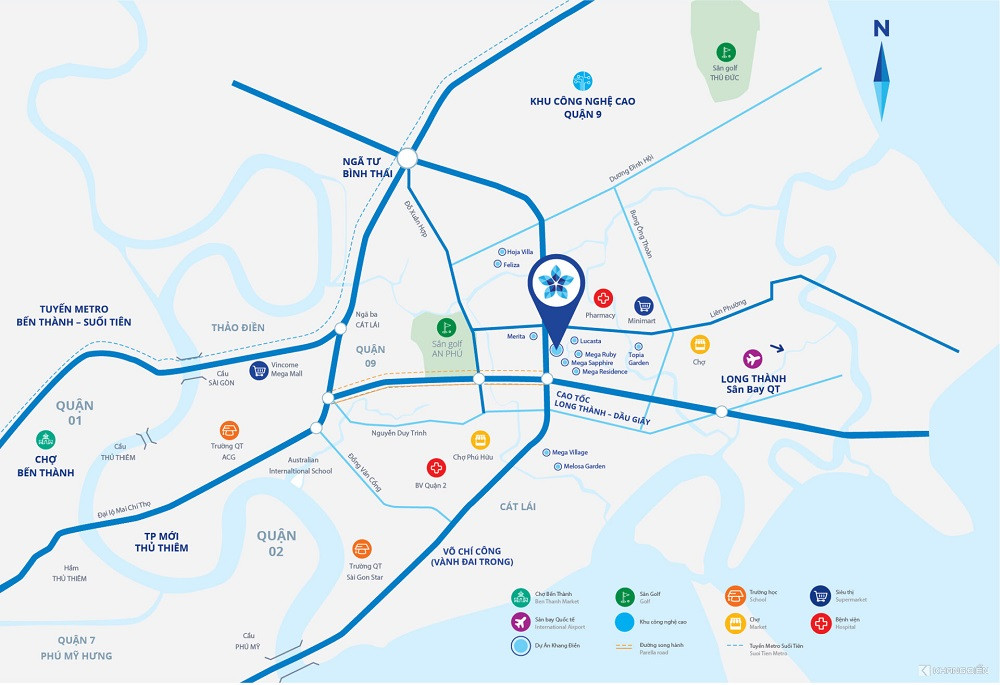 Review chung cư Safira Khang Điền: Nơi hội tụ những giá trị về tiện ích, môi trường sống chất lượng cho cư dân